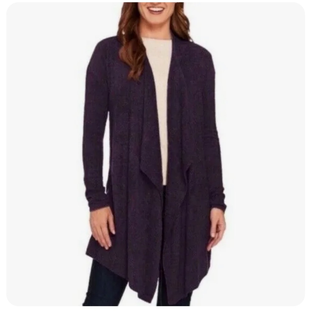 BEARFOOT DREAMS BAMBOO CHIC LITE KNIT CALYPSO WRAP CARDIGAN SIZE S/M